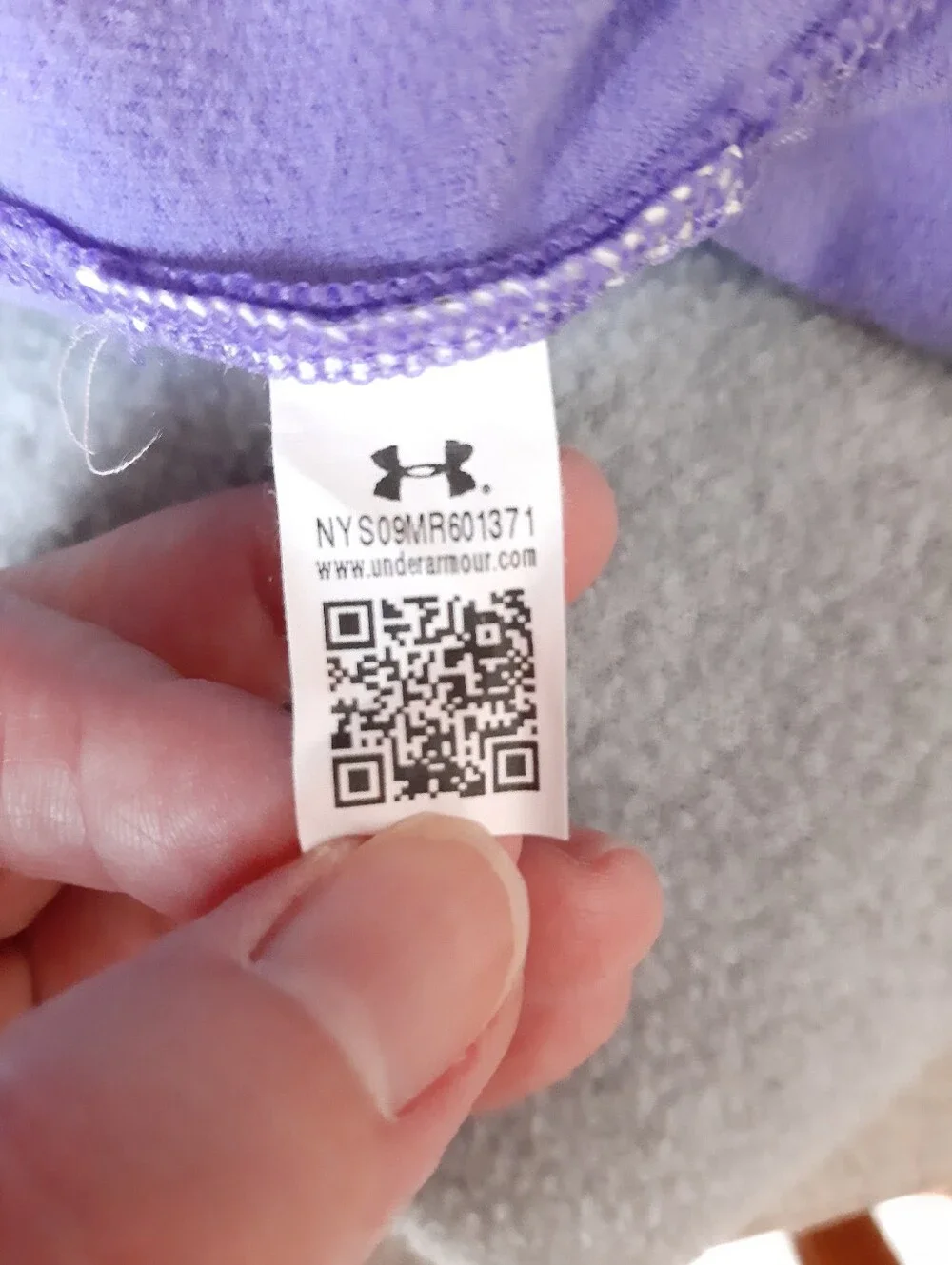 Under Armour Purple Compression Shirt size Sm/Med